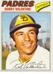 1977 Topps Baseball Cards      629     Bobby Valentine